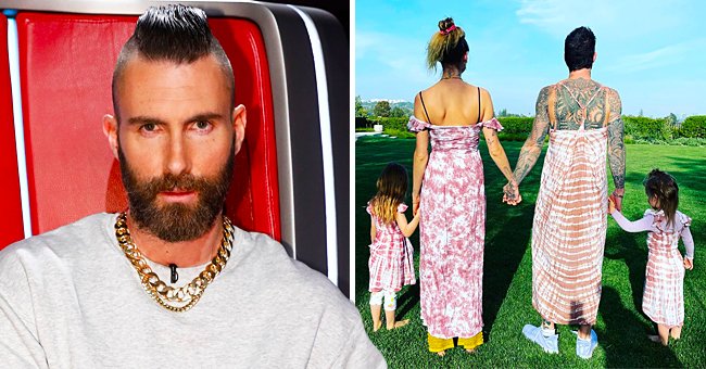   Getty Images. | Instagram/adamlevine