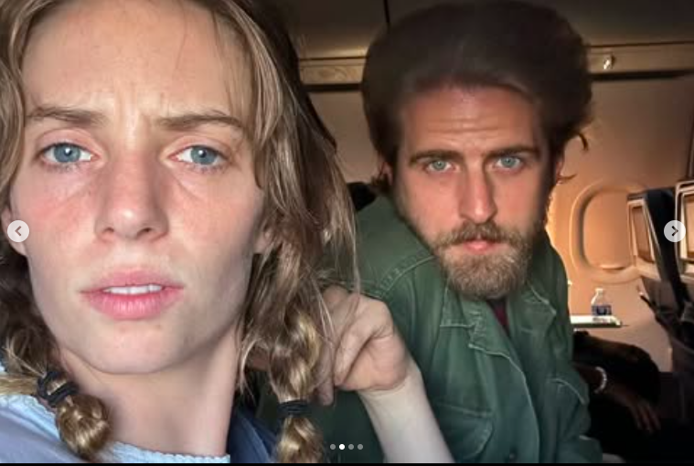 Maya Hawke and Christian Lee Hutson in a candid photo, posted on July 9, 2024. | Source: Instagram/maya_hawke