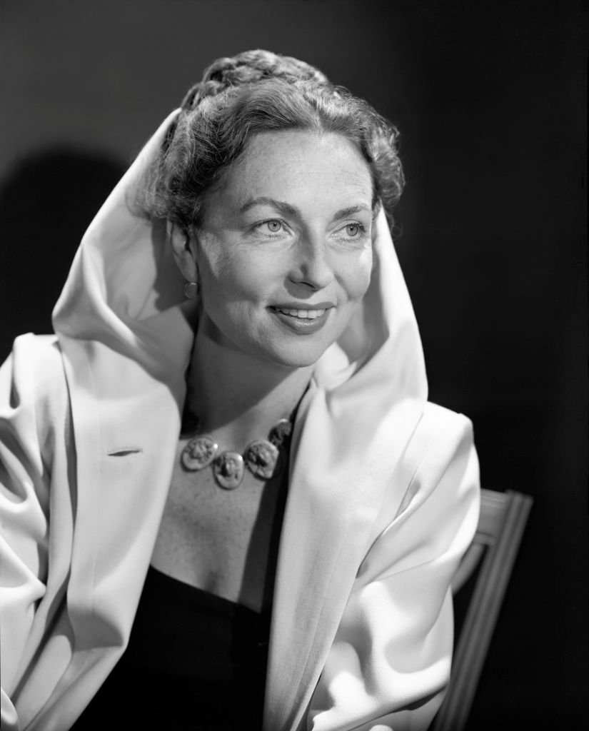 Agnes Moorehead on July 1, 1947 in Hollywood, California | Photo: Getty Images 
