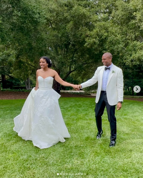 Will Bumpus and his newly-wedded wife, Elsie Smith | Source: Instagram/gayleking