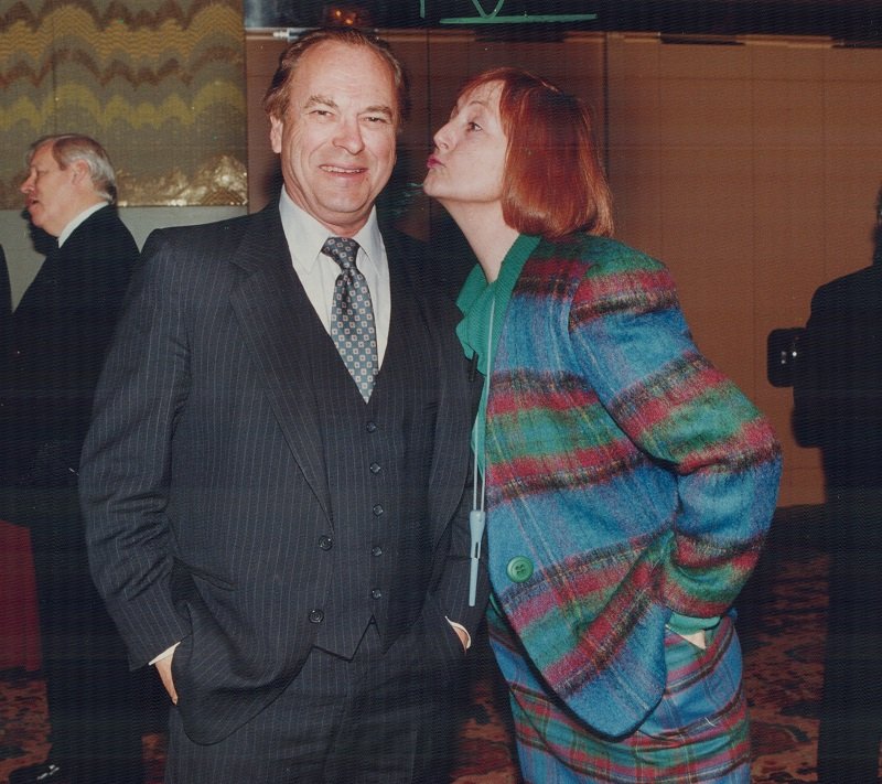 Rip Torn in "The Larry Sanders Show" in the 1990s | Photo: Getty Images 