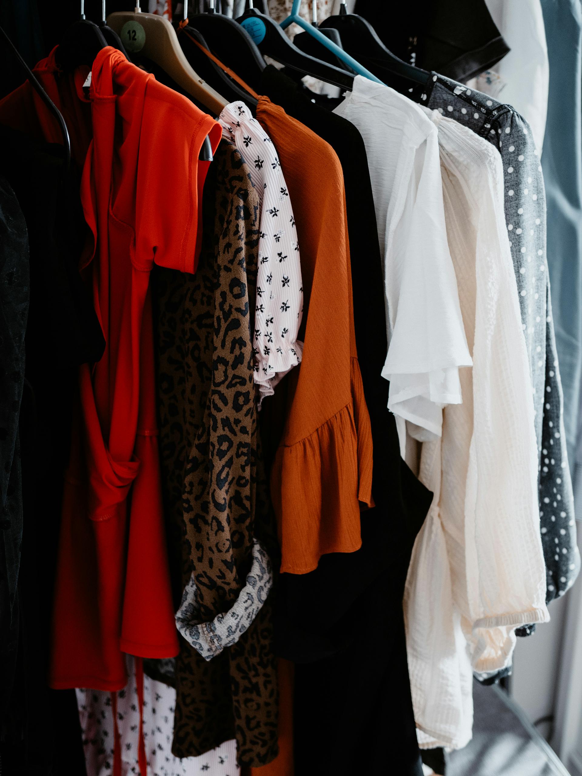Clothes on a rack | Source: Pexels