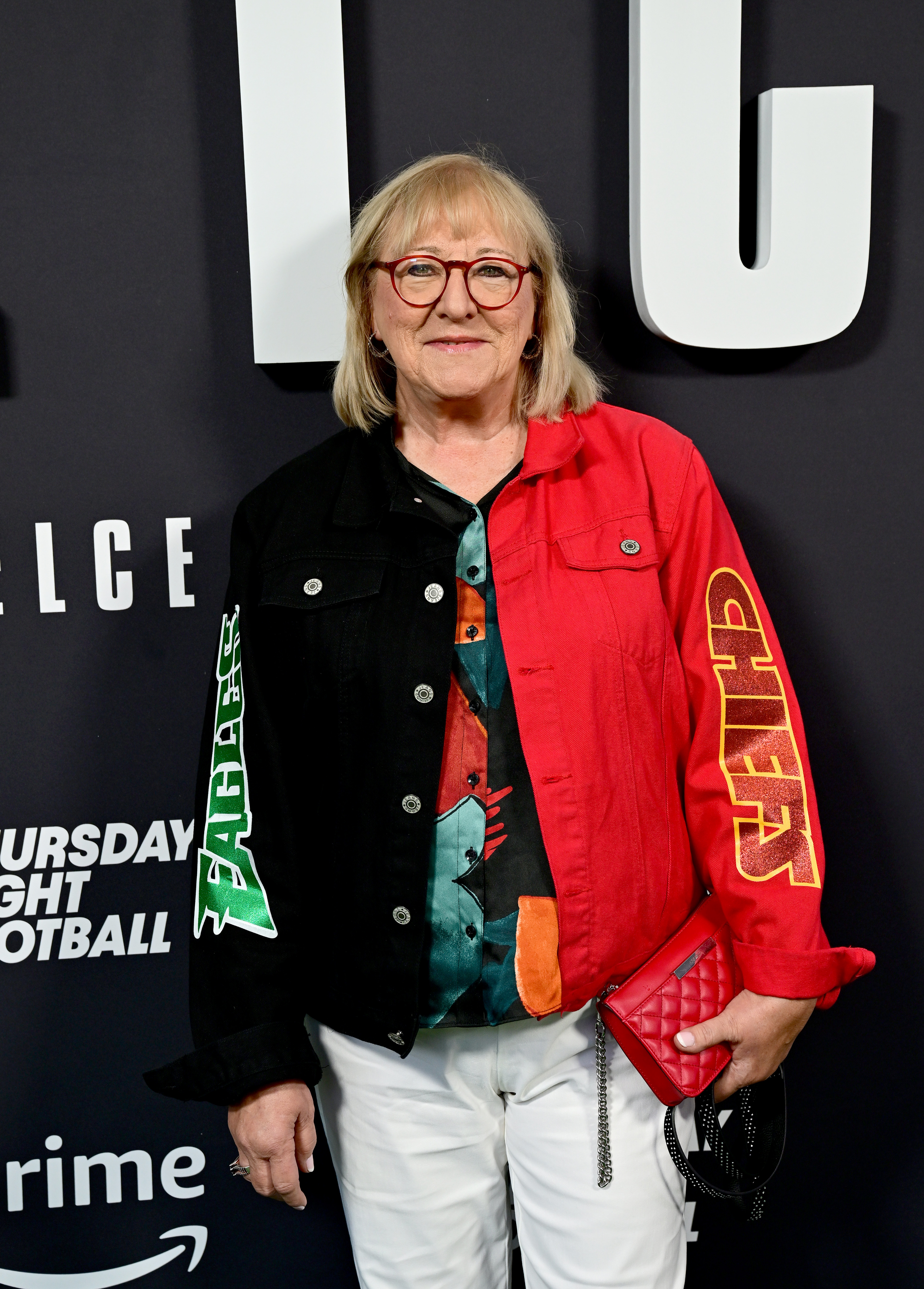 Donna Kelce at the world premiere of  Thursday Night Football's "Kelce" in Philadelphia, Pennsylvania, on September 8, 2023 | Source: Getty Images