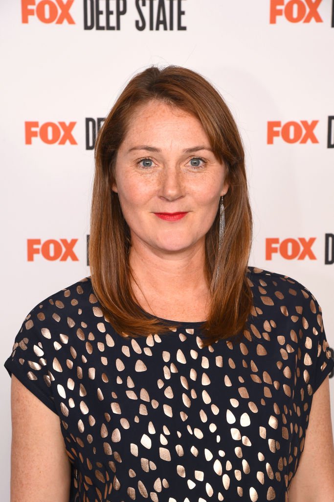 Ruth Gemmell durante el lanzamiento de la segunda temporada de 'Deep State'. | Foto: Getty Images