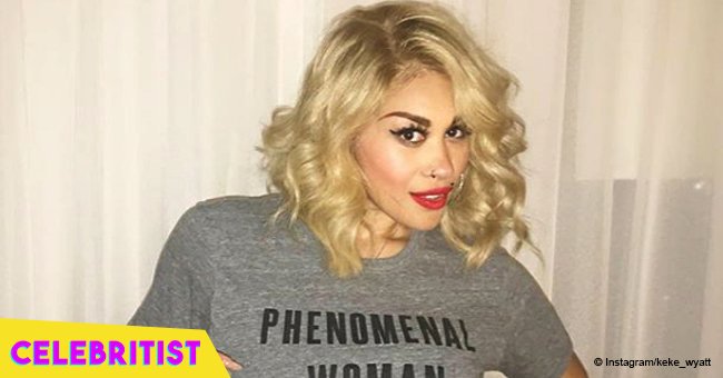 Keke Wyatt shares close-up pic of 9th baby after husband filed for divorce while she's pregnant