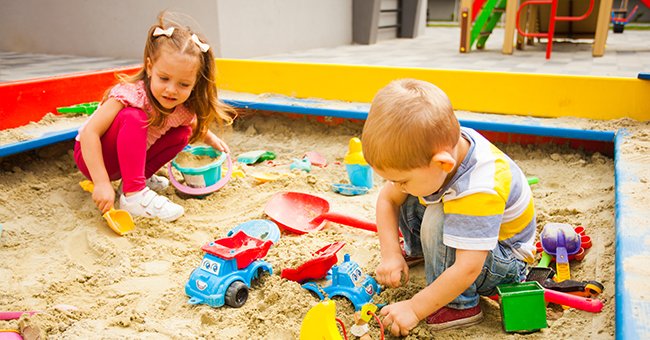 Daily Joke: A Boy And Girl Were Playing In A Sandbox