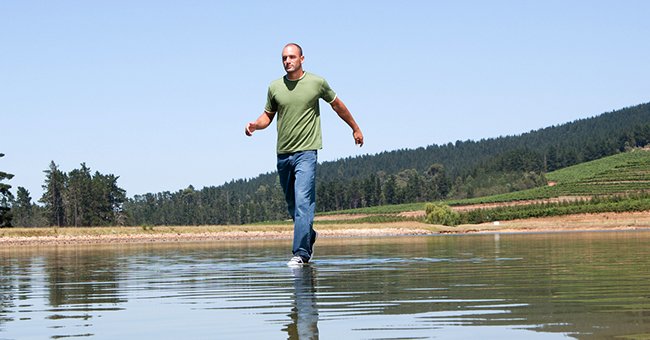 A man walking on water | Photo: Getty Images