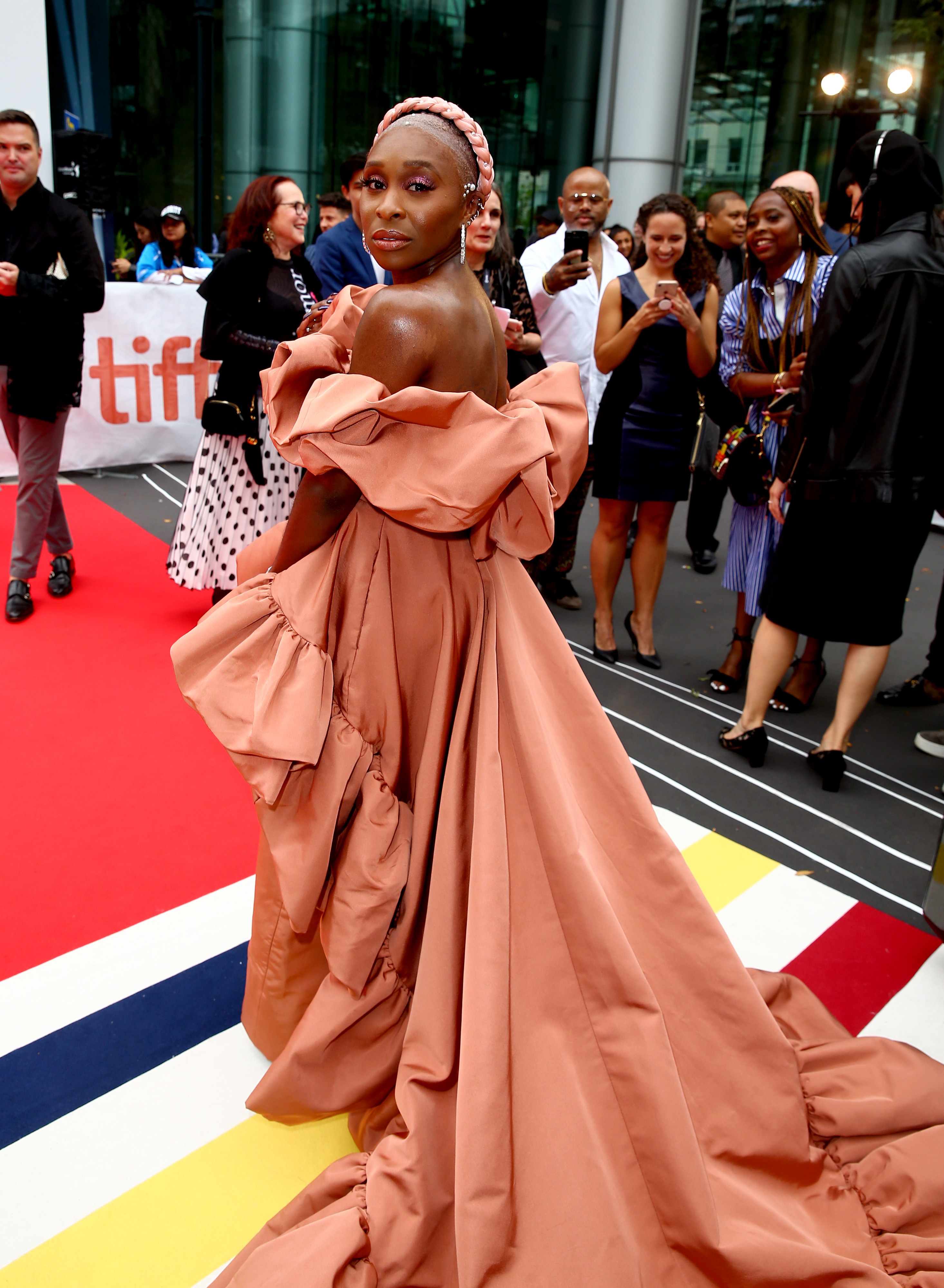 Cynthia Erivo attends the "Harriet" premiere during the Toronto International Film Festival at Roy Thomson Hall on September 10, 2019, in Toronto, Canada | Source: Getty Images
