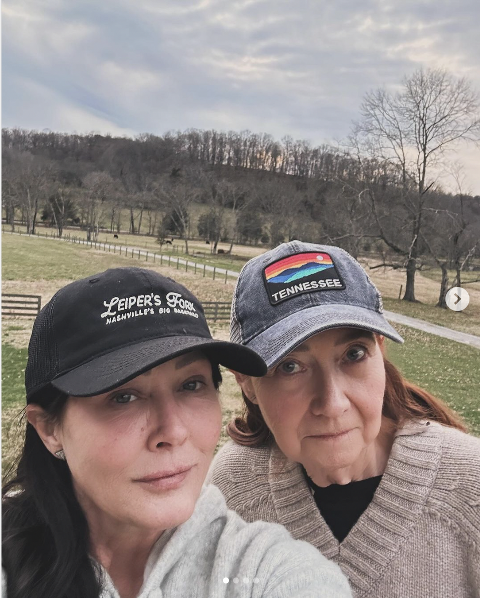Shannen Doherty and her mom, dated March 2024 | Instagram/TheShando