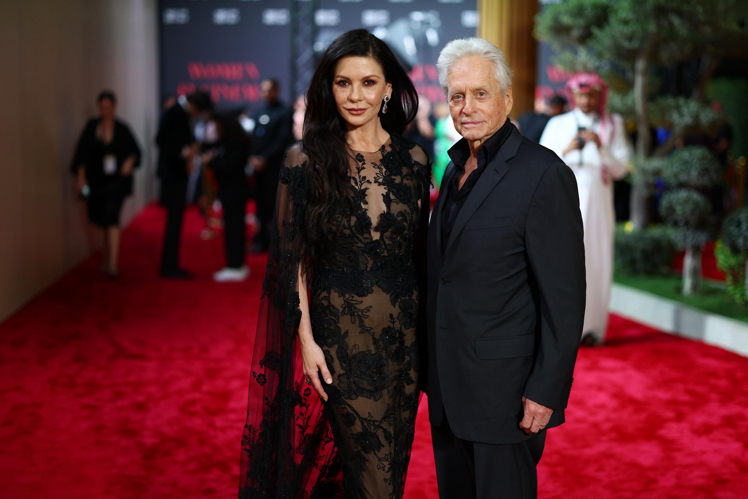 Catherine Zeta-Jones and Michael Douglas attend Women In Cinema during the Red Sea International Film Festival 2024 at Jeddah Yacht Club on December 6, 2024 in Jeddah, Saudi Arabia. | Source: Getty Images