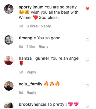 Fans Comment on Amanda Pacheco's post on Instagram | Source: Instagram/seaweanie