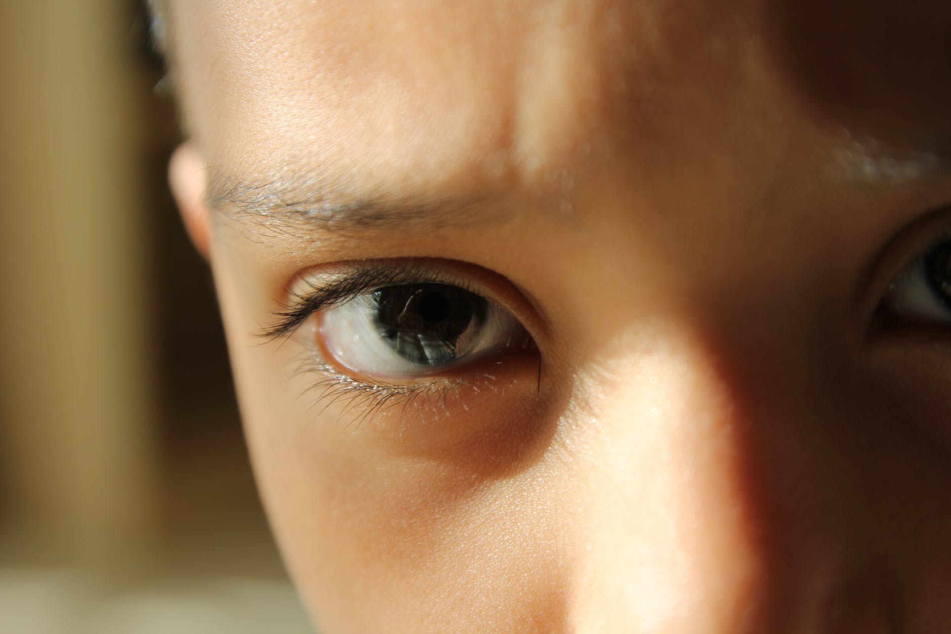 Close-up of a kid's eye | Source: Pexels