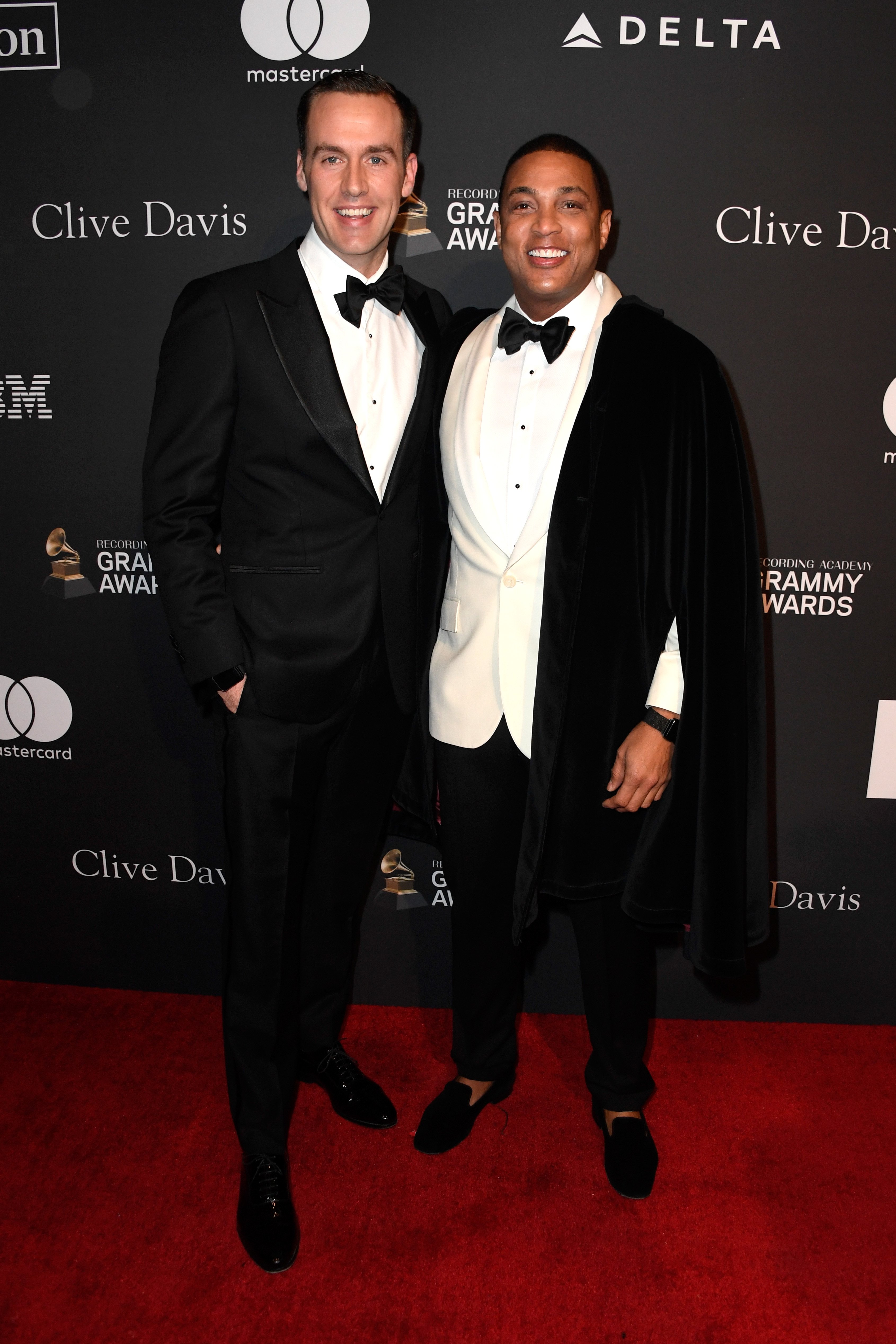 Tim Malone and Don Lemon attend the Pre-Grammy Gala in Beverly Hills, California on February 9, 2019 | Photo: Getty Images