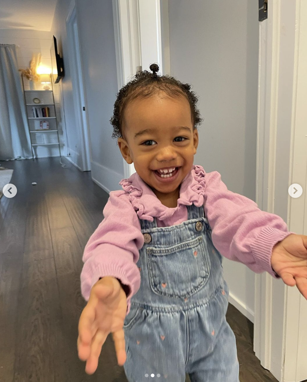 Amber Henry's little daughter, Ivy Jai, as seen in a post dated November 19, 2022 | Source: Instagram/amberhenryy