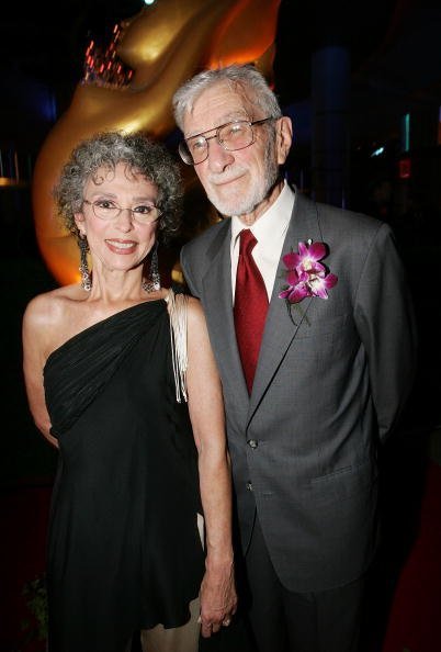 Rita Moreno and her husband Lenny Gordon attend the opening night of the Bangkok International Film Festival at Siam Paragon Festival Venue on February 17, 2006, in Bangkok. | Source: Getty Images.