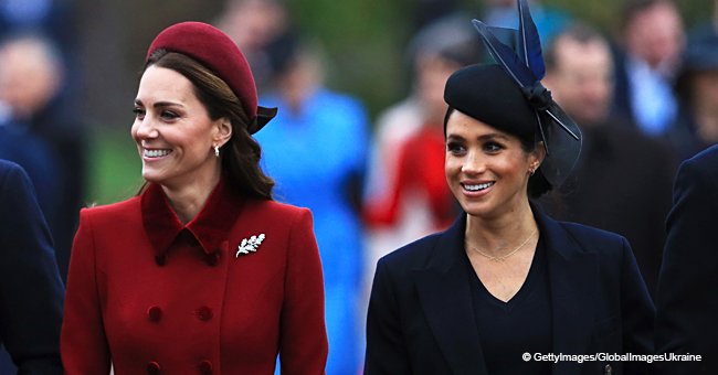 Meghan Markle and Kate Middleton Make Rare Joint Appearance for the First Time since Christmas