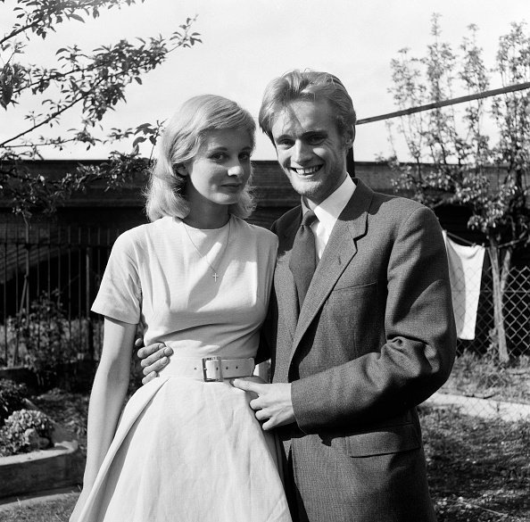 David McCallum and his wife, Jill Ireland. Source: Getty images