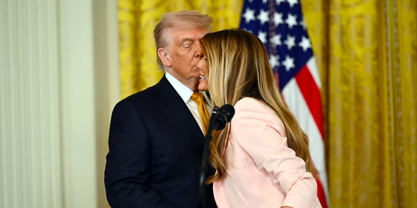 Donald and Melania Trump. | Source: Getty Images