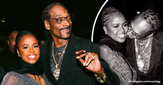 Snoop Dogg Celebrates Black Love Kissing Wife of 23 Years Shante ...