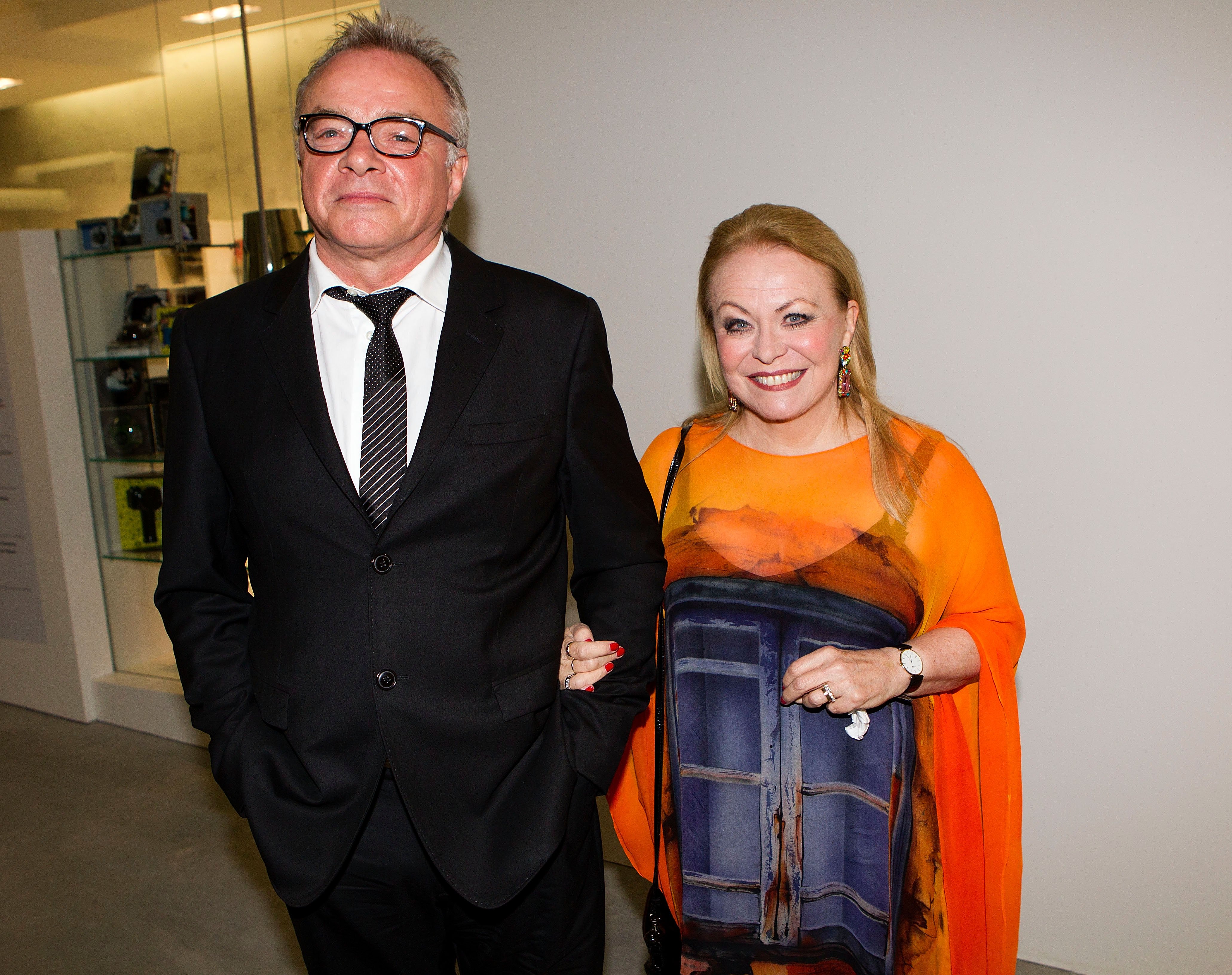 Jacki Weaver ve Sean Taylor, 28 Mart 2012'de Sidney, Avustralya'da Sidney Çağdaş Sanat Müzesi Resmi Yeniden Açılış ve Parti 2012'de fotoğraflandı |  Kaynak: Getty Images