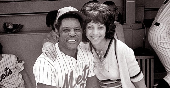 Willie and Mae Mays at a New York Mets match | Source: Getty Images