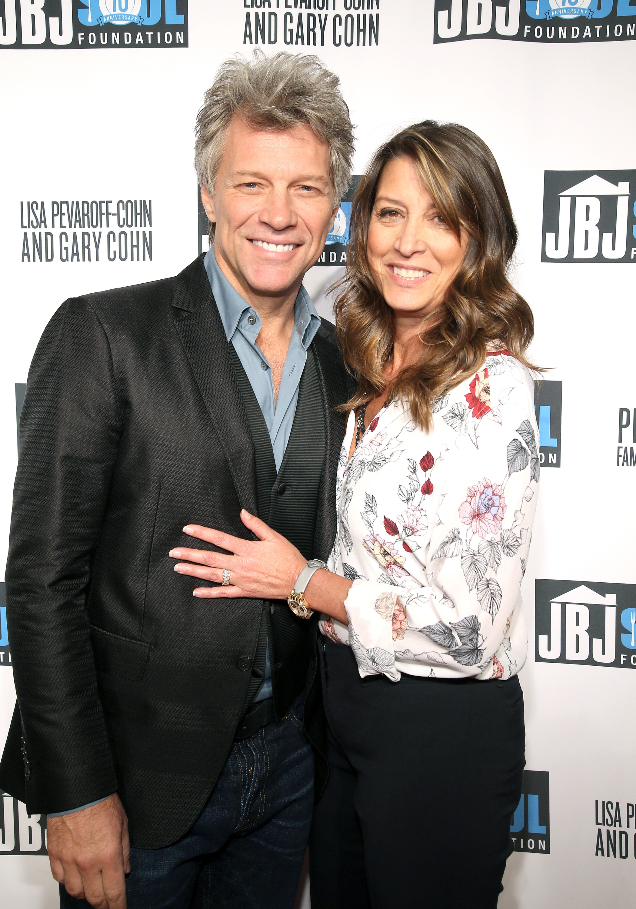 Jon Bon Jovi and Dorothea Bongiovi attend the Jon Bon Jovi Soul Foundation's 10-year anniversary at the Garage in New York City on October 6, 2016. | Source: Getty Images