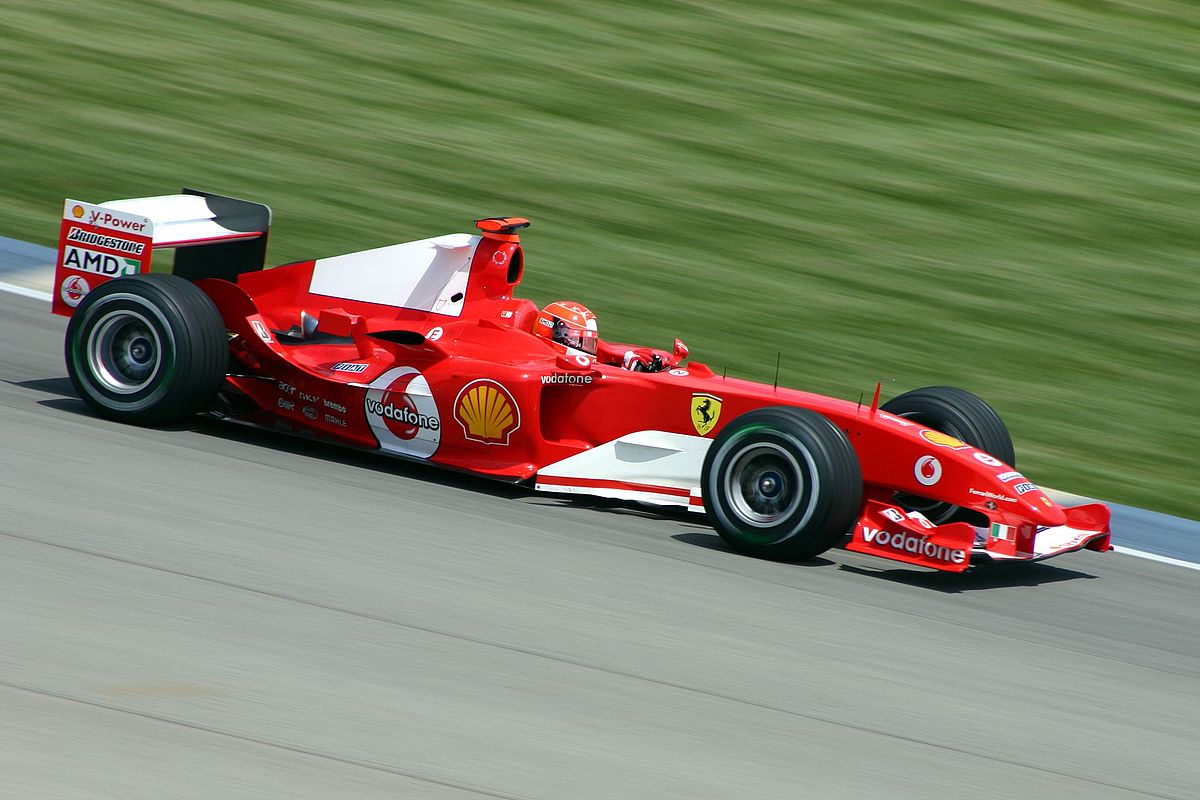 Michael Schumacher, Ferrari, 2004 | Quelle: Wikimedia Commons Michael Schumacher, Ferrari, 2004 | Quelle: Wikimedia Commons
