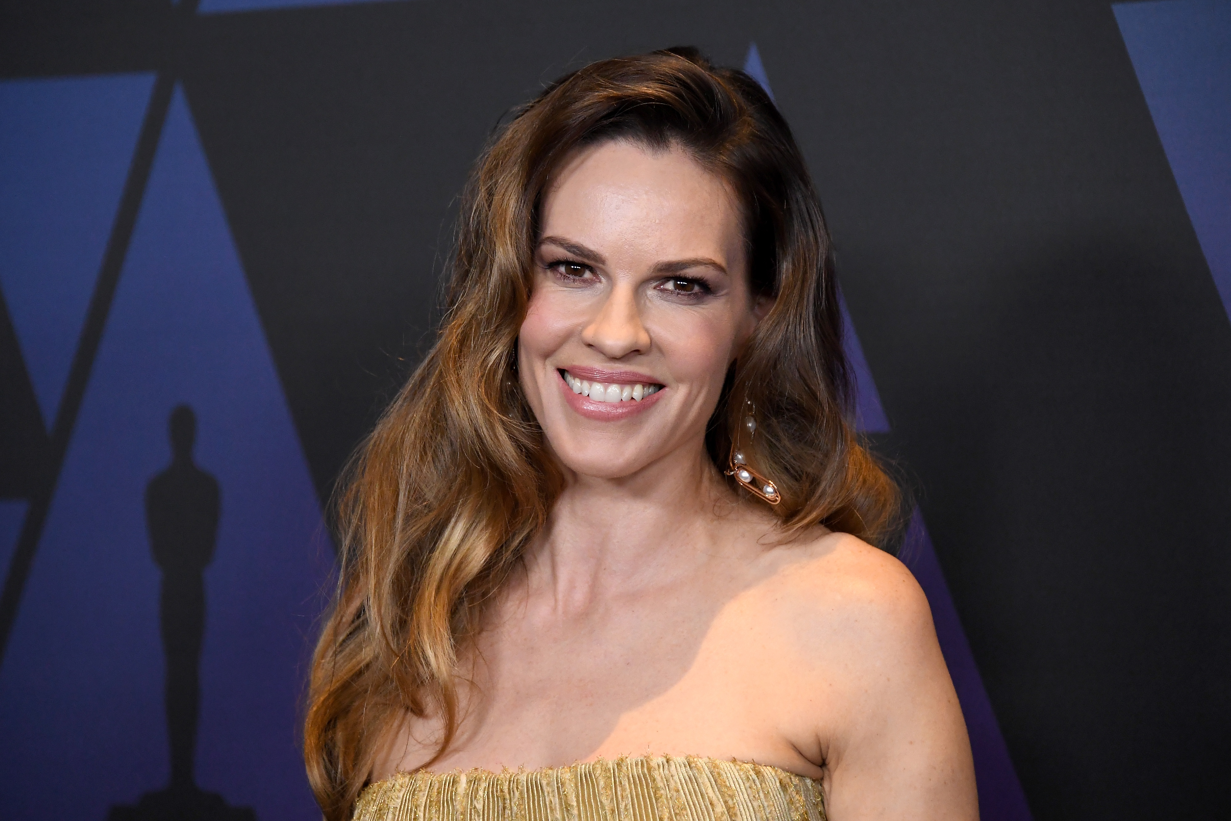 Hilary Swankat the 10th Annual Governors Awards in 2018 in Hollywood | Source: Getty Images