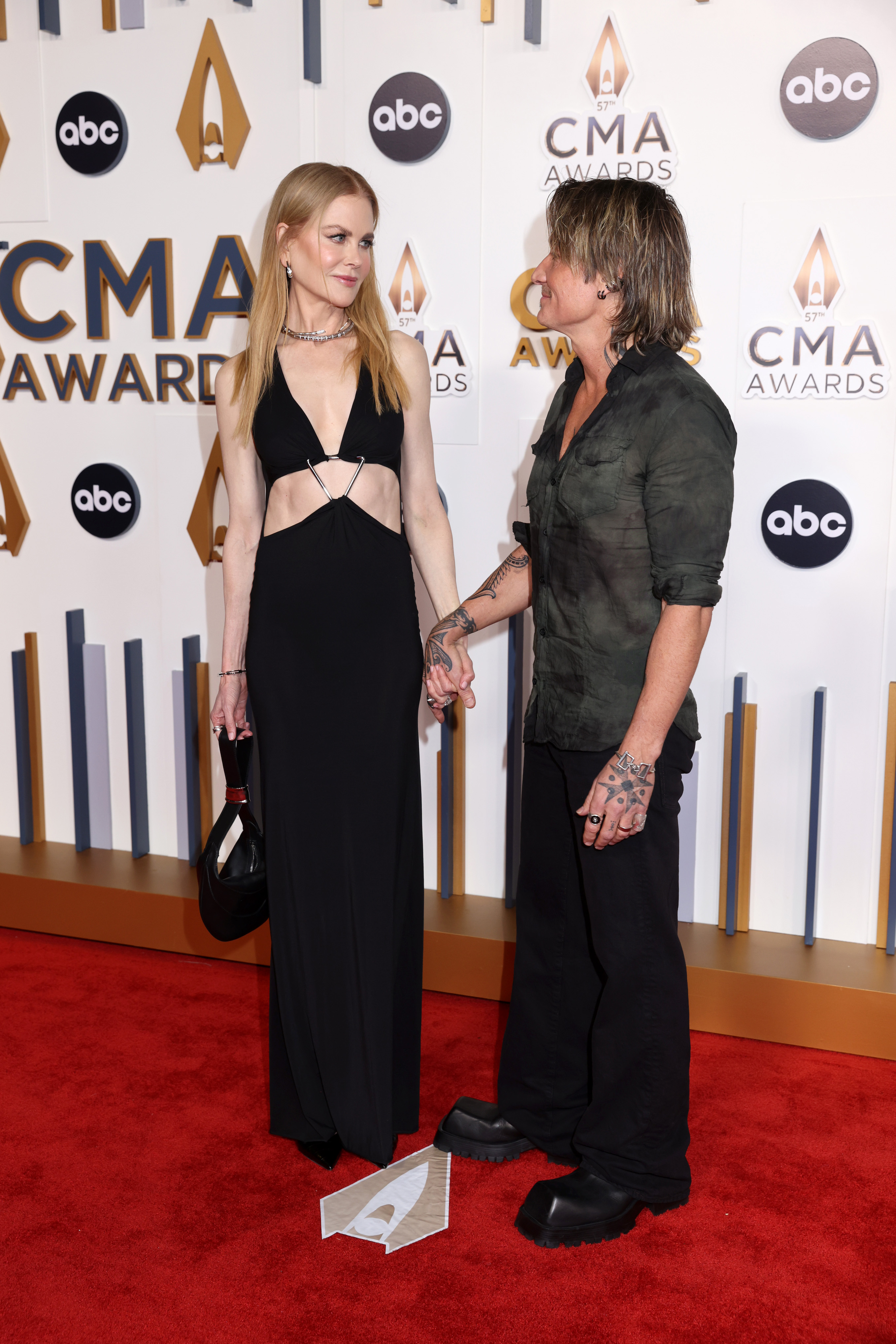 Nicole Kidman and Keith Urban at the 57th Annual CMA Awards in Nashville, Tennessee on November 8, 2023 | Source: Getty Images