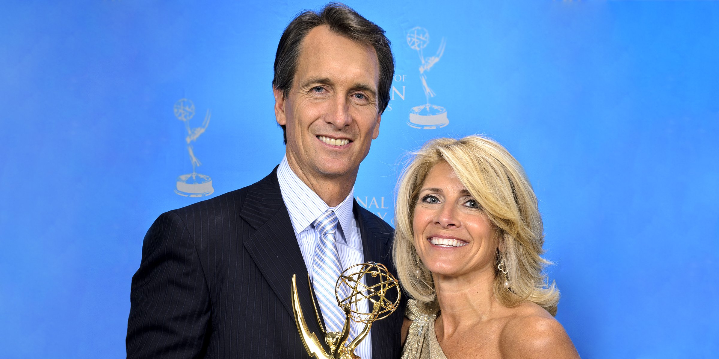 Cris Collinsworth and Holly Collinsworth. | Source: Getty Images