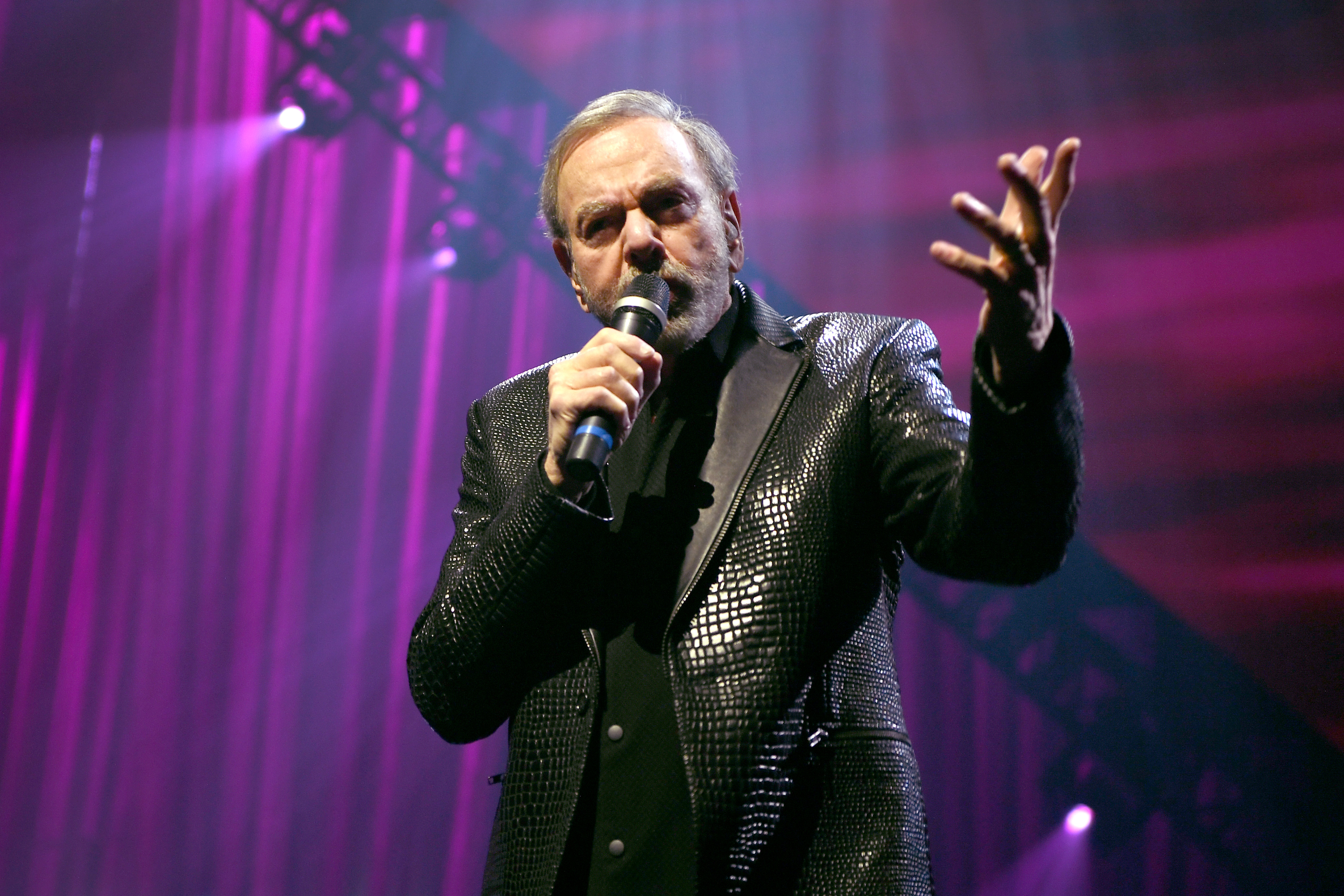 The famous singer performing during the 24th annual Keep Memory Alive "Power of Love Gala" for the Cleveland Clinic Lou Ruvo Center for Brain Health on March 7, 2020, in Las Vegas, Nevada. | Source: Getty Images