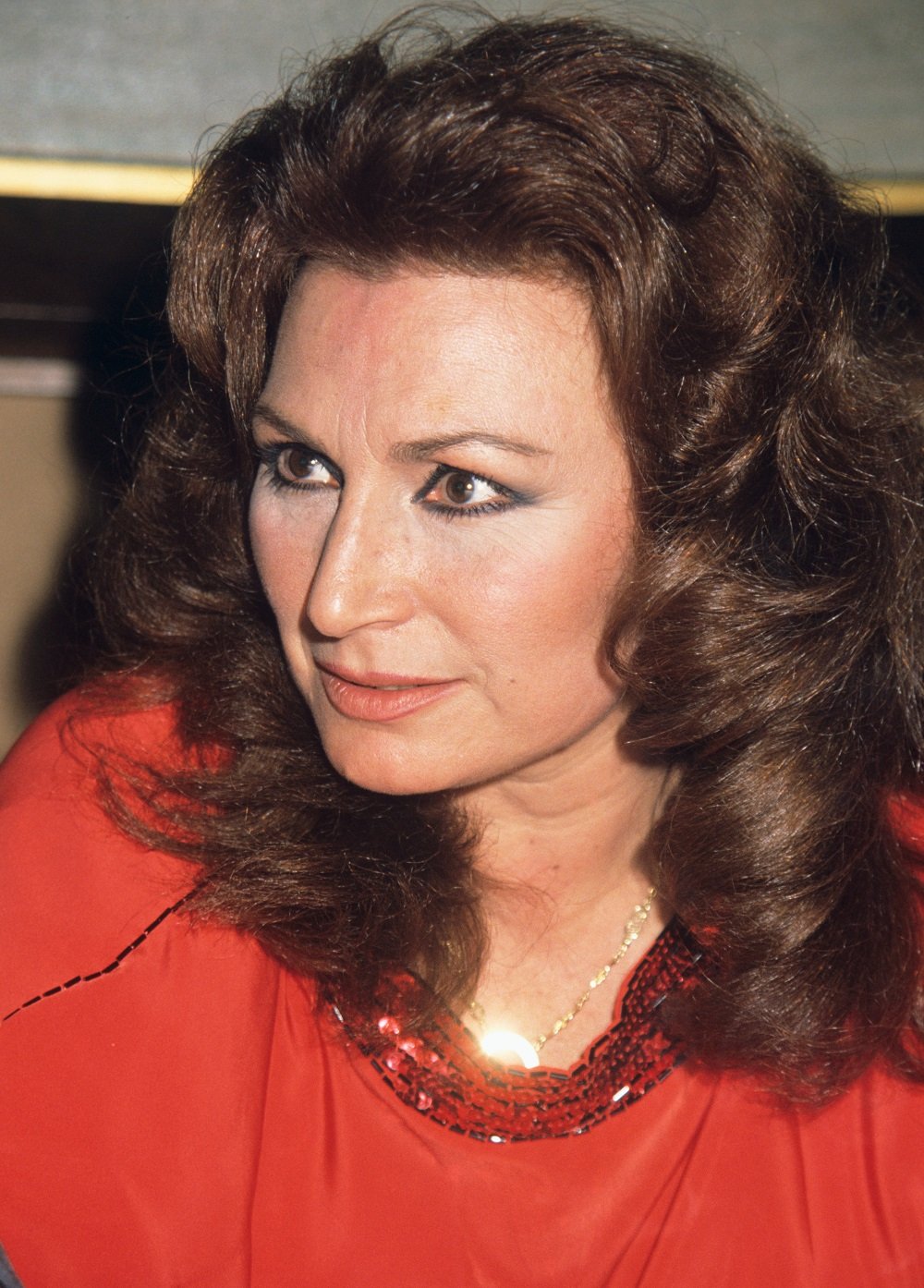 Rocío Jurado en 1990, Madrid, Castilla La Mancha, Spain. | Foto: Getty Images