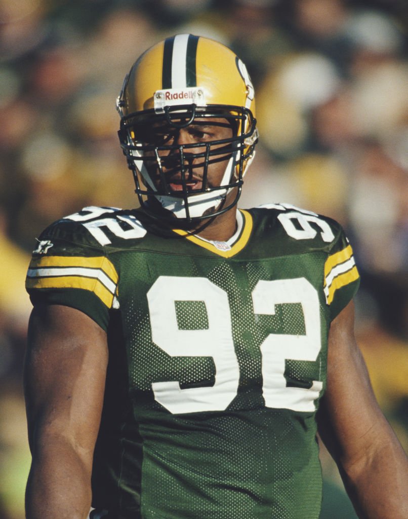 Reggie White #92 during the National Football Conference Central game against the Detroit Lions on 3 November 1996 at Lambeau Field, Green Bay, Wisconsin, United States. | Source: Getty Images