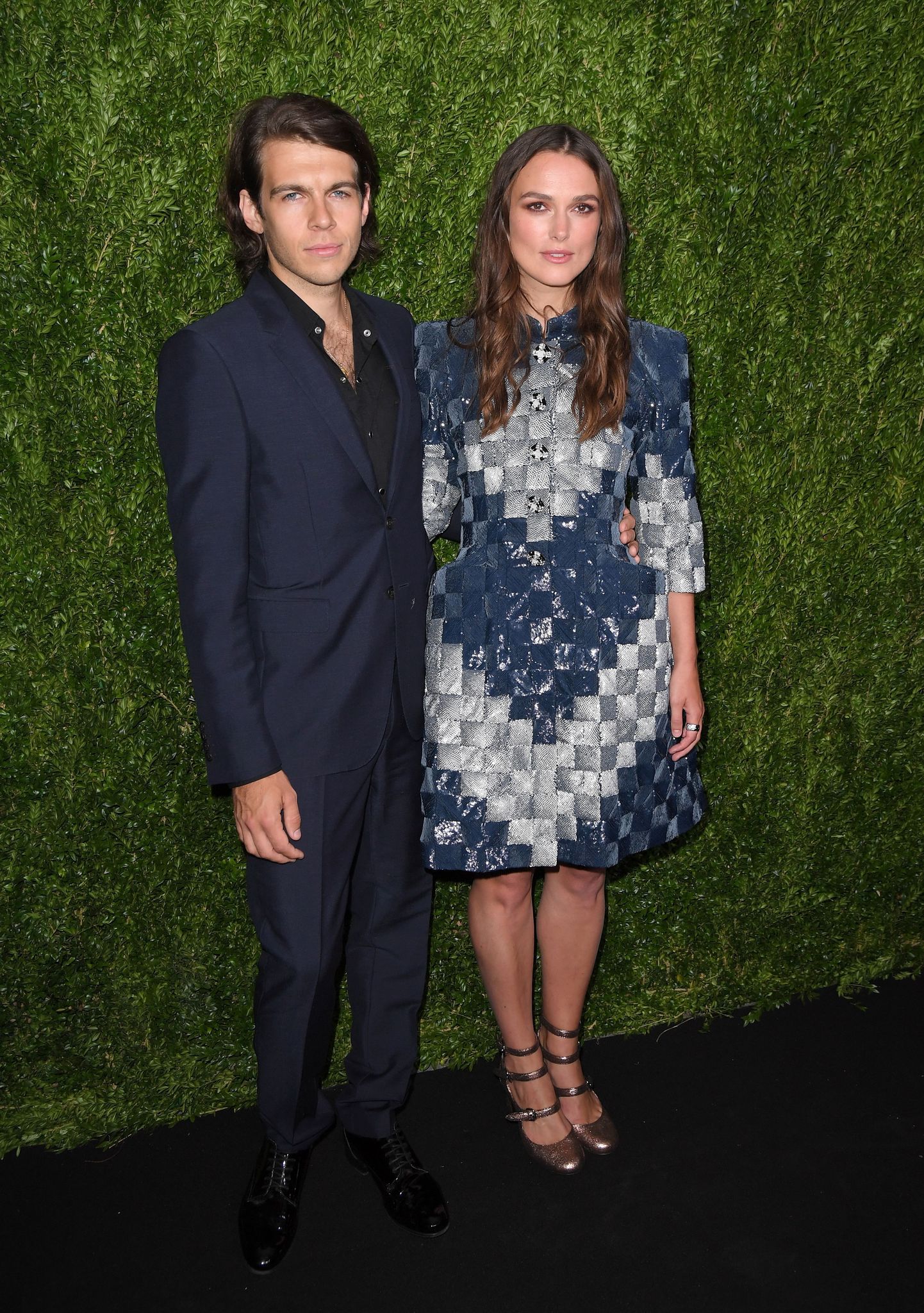 Keira Knightley and James Righton at the Chanel Fine Jewelry Dinner in 2016 in New York | Source: Getty Images