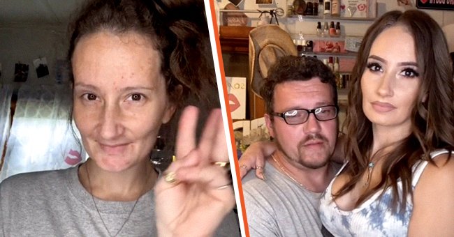 A woman lost her teeth and looks completely different after her husband bought her dentures | Photo: TikTok/princxssglitterhead