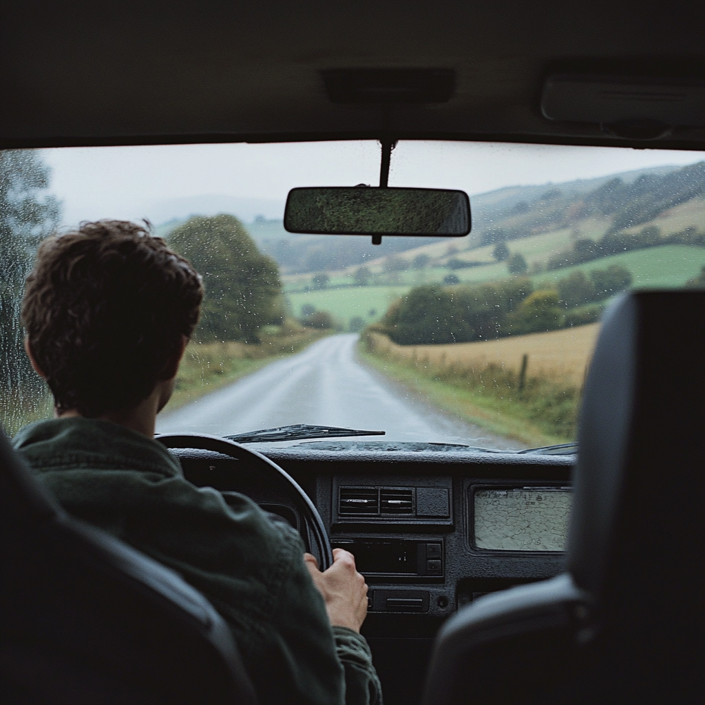 A man driving | Source: Midjourney