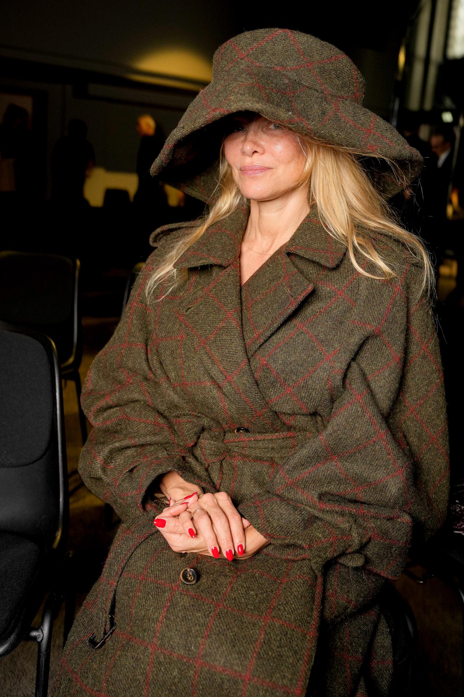 Pamela Anderson at Pavillon endôme in Paris, France on September 30, 2023 | Source: Getty Images