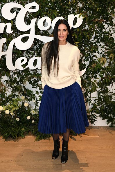  Demi Moore attends the In goop Health Summit New York 2019 at Seaport District NYC in New York City | Photo: Getty Images