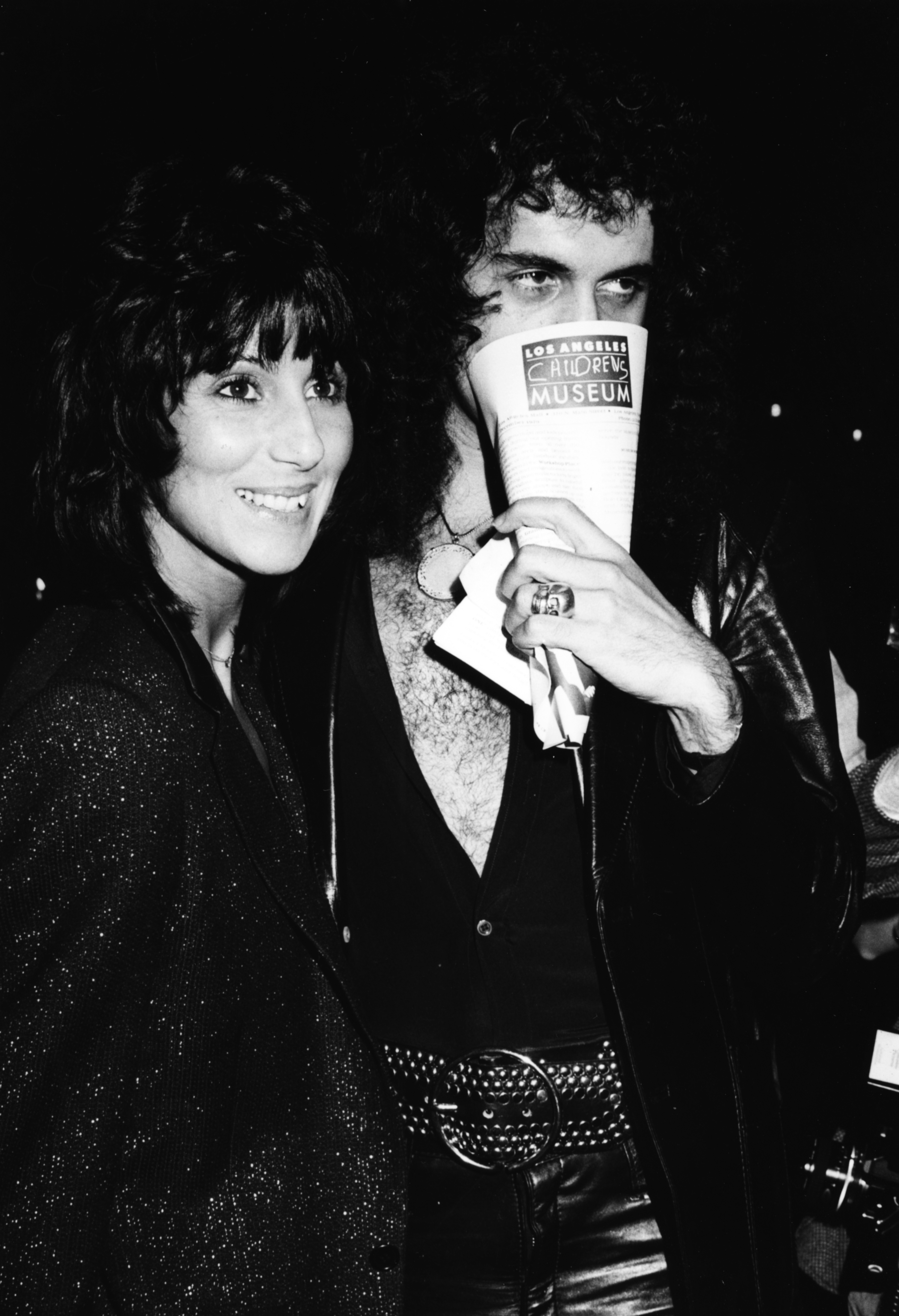 Cher and Gene Simmons at the premiere of "Kramer vs Kramer" on December 1, 1979. | Source: Getty Images