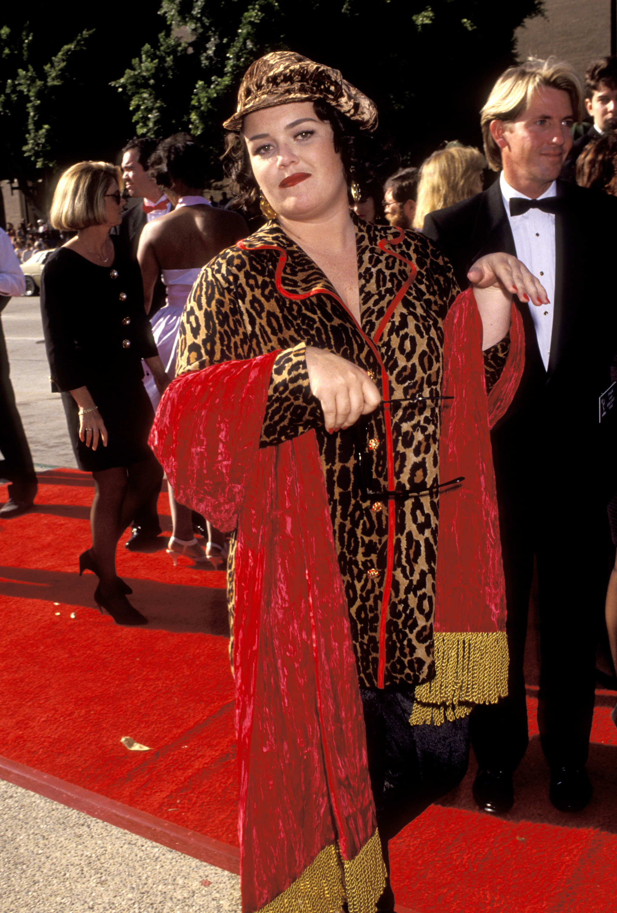 Rosie O'Donnell at the 44th Annual Emmy Awards in 1992. | Source: Getty Images