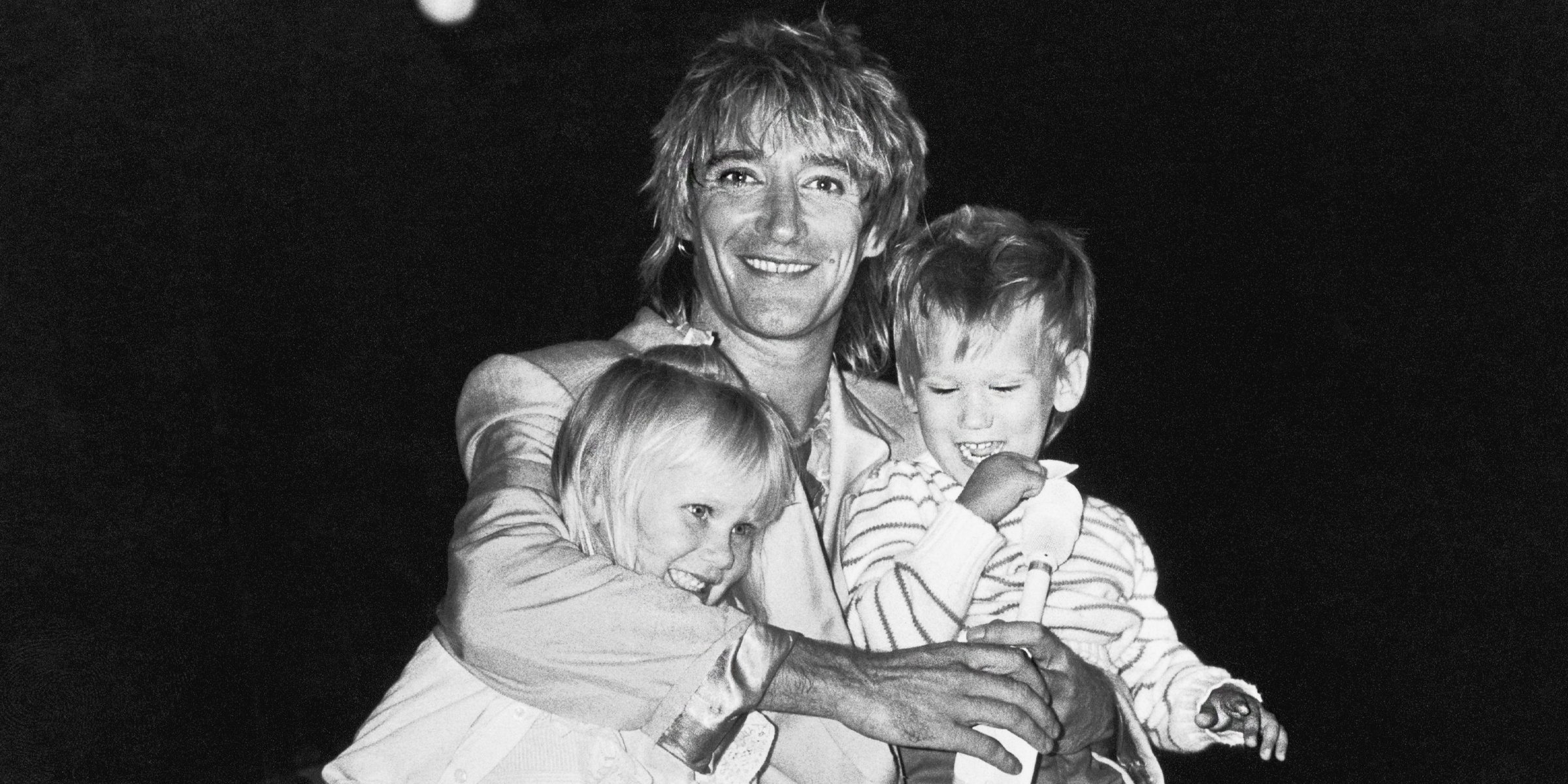 Rod Stewart and two of his children | Source: Getty Images