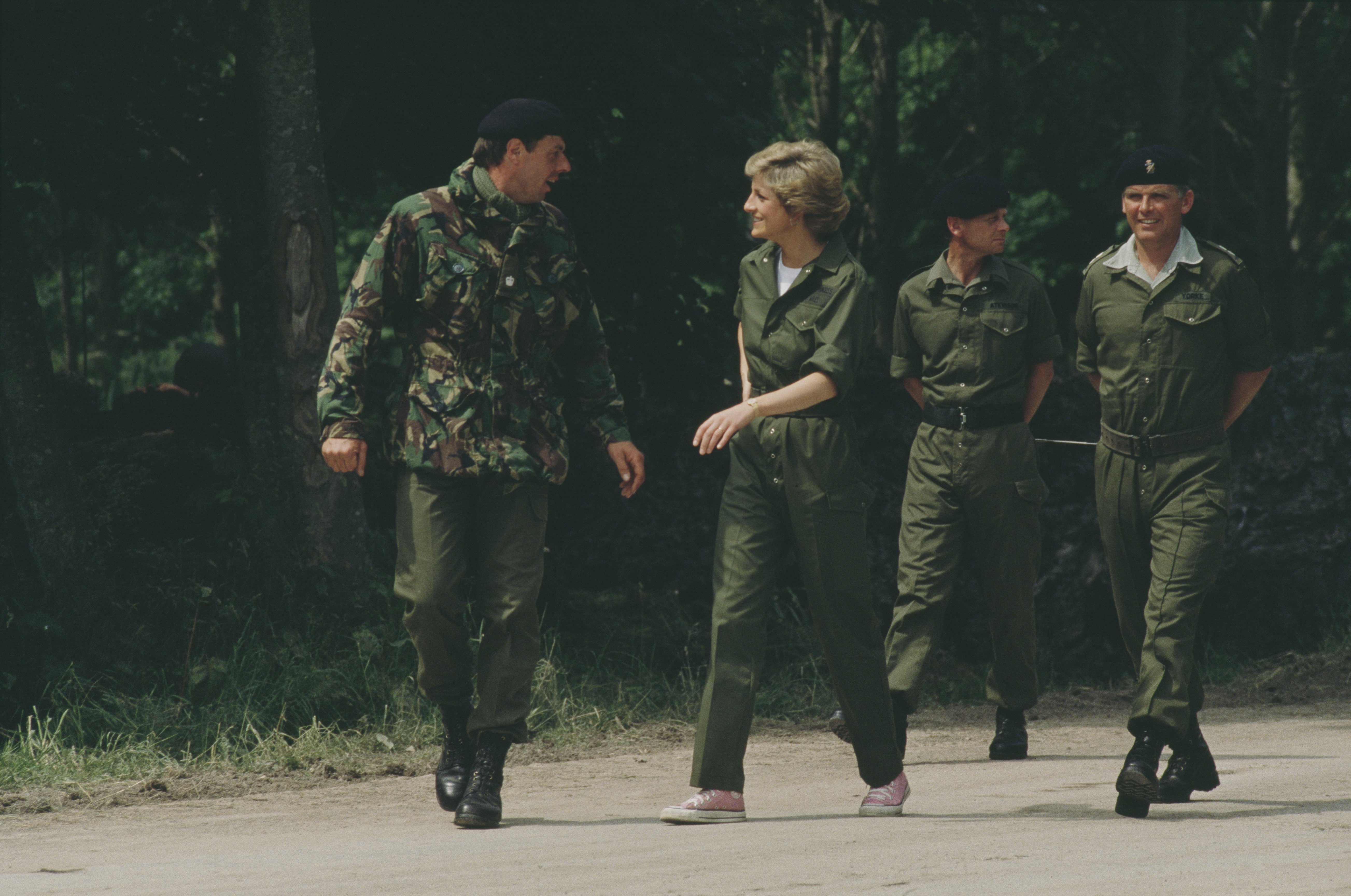 Diana de Gales en Wiltshire, Inglaterra en junio de 1988. | Foto: Getty Images