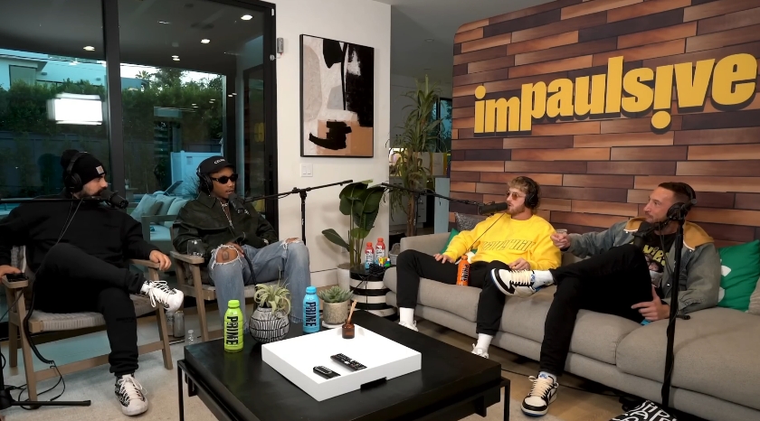 Wiz Khalifa joins Logan Paul and the "Impaulsive" podcast hosts to discuss his hidden talent for bowling and other hobbies. | Source: YouTube/IMPAULSIVE Clips