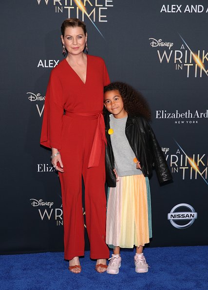 Ellen Pompeo and Stella Ivery at the El Capitan Theatre on February 26, 2018 in Los Angeles, California. | Photo: Getty Images 