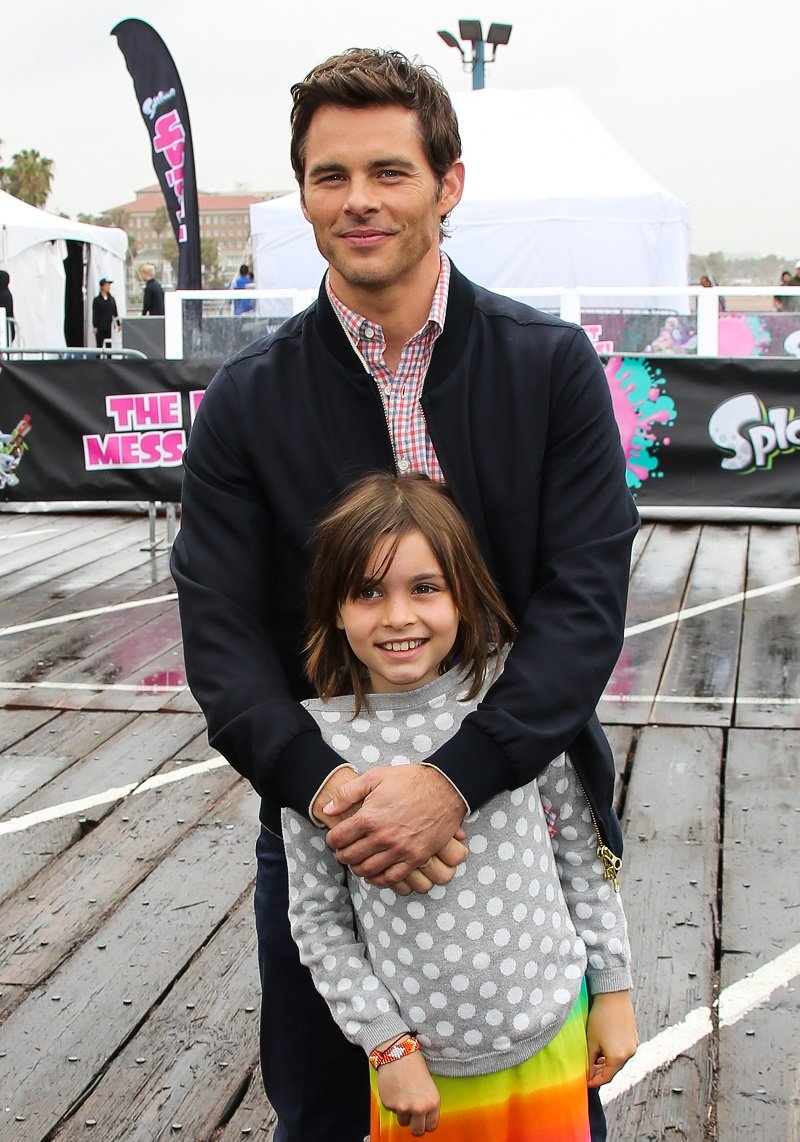 James Marsden with his daughter Mary Marsden on May 15, 2015 in Santa Monica, California | Photo: Getty Images