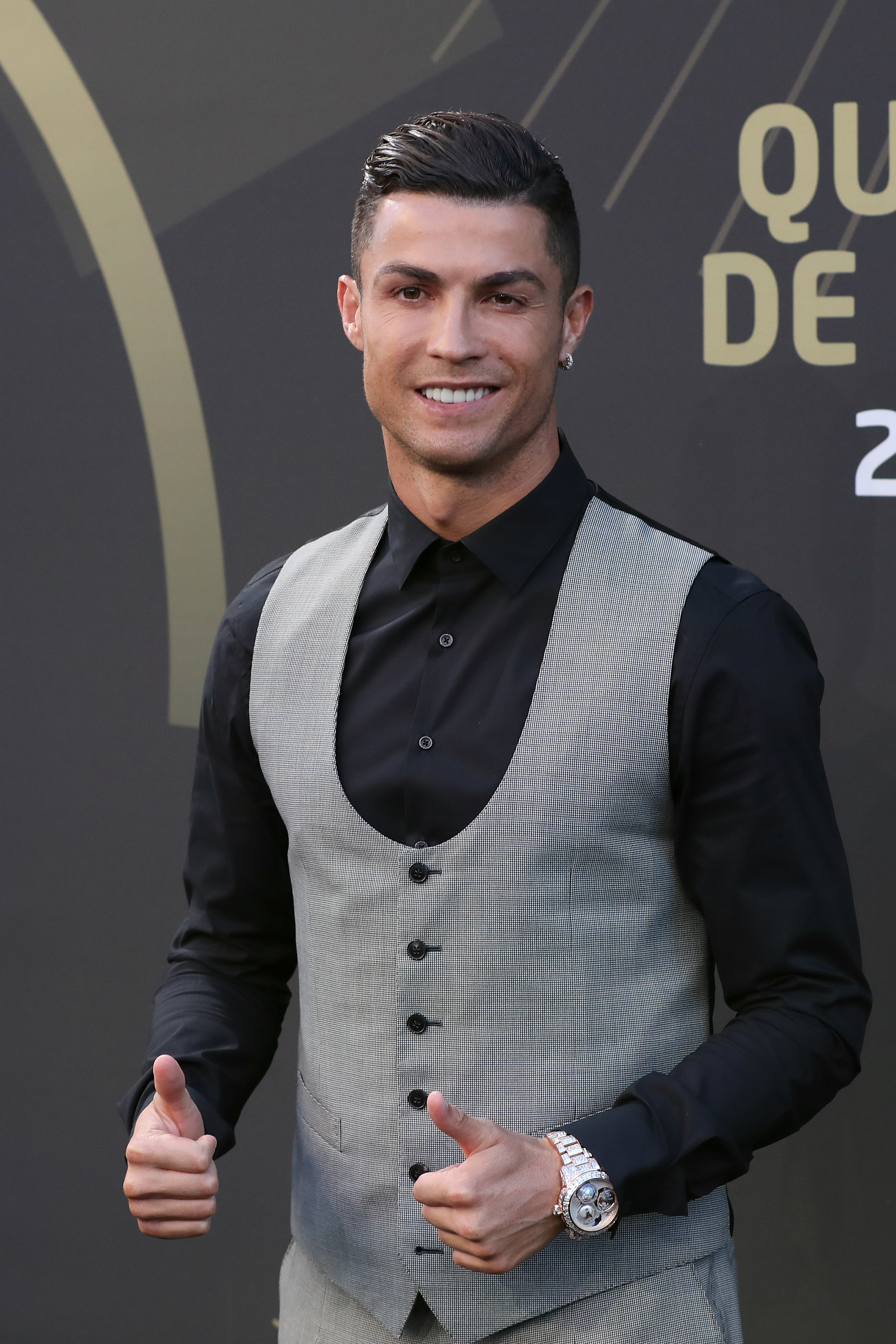 Cristiano Ronaldo during the Gala Quinas de Ouro 2019 on September 2 in Lisbon, Portugal. | Source: Getty Images