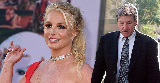 Britney Spears (left) and her father Jamie Spears (right) | Photo: Getty Images