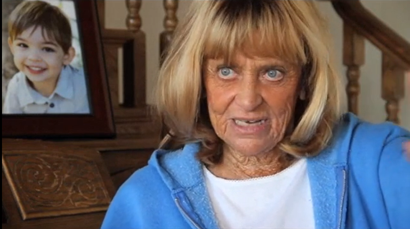 The actress in an interview. | Source: Vimeo/daveshelton