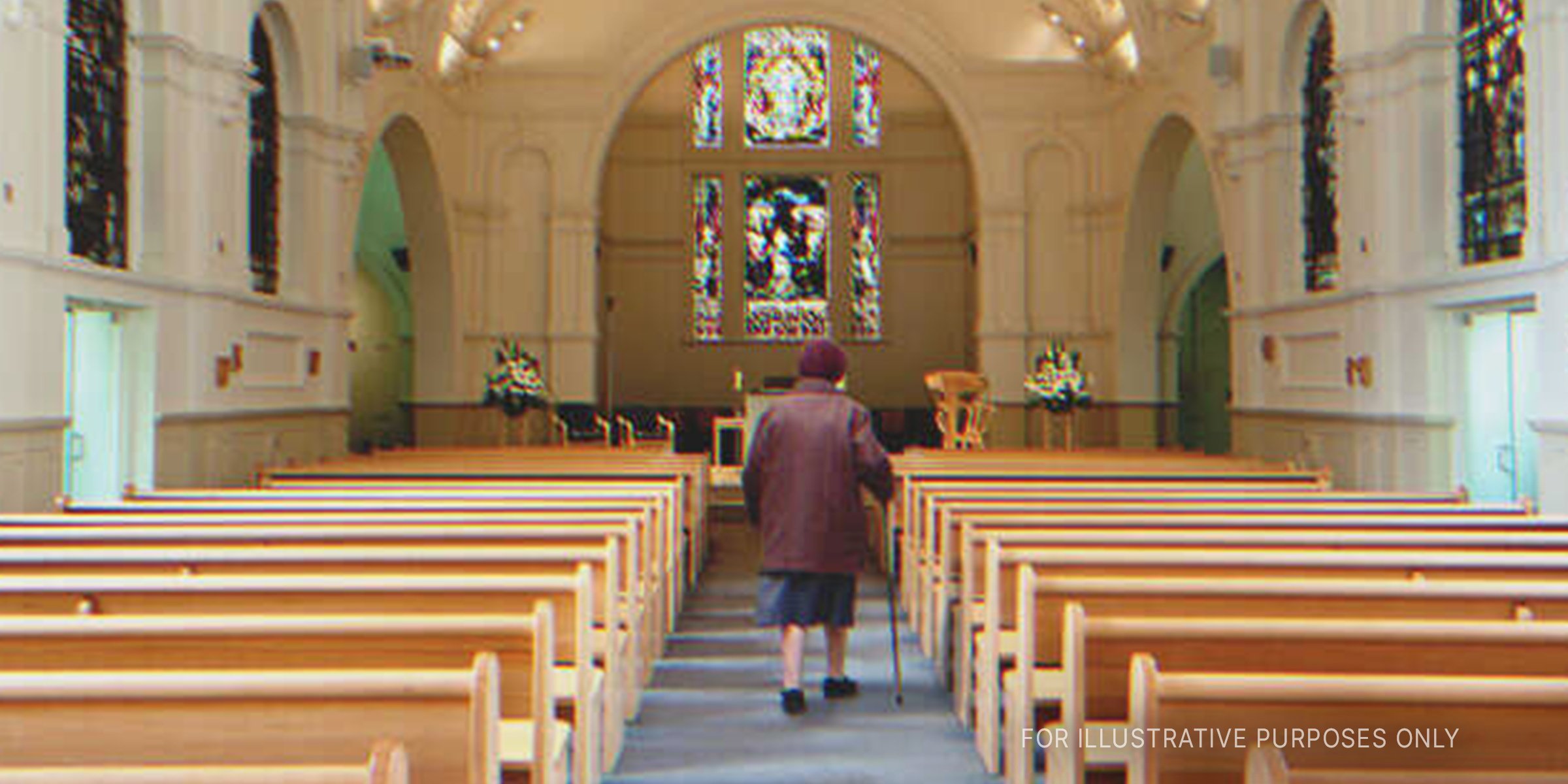 Getty Images | Older woman in a church