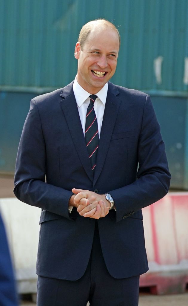 Prince William visits a construction site in HMS Glasgow as part of a visit to Scotland for Holyrood Week. | Source: Getty Images